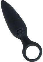 Load image into Gallery viewer, Fifty Shades Of Grey Something Forbidden Butt Plug - Black
