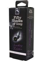 Load image into Gallery viewer, Fifty Shades Of Grey Something Forbidden Butt Plug - Black
