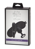 Load image into Gallery viewer, Fifty Shades Of Grey X We-Vibe Come to Bed Rechargeable Silicone Couples Kit - Black
