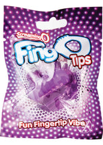 Load image into Gallery viewer, Fing O Tips Silicone Finger Massagers - Purple
