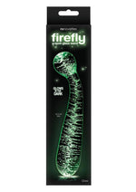 Load image into Gallery viewer, Firefly G-Spot Glass Wand - Clear/Glow In The Dark
