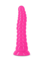 Load image into Gallery viewer, Firefly Nymph Glow In The Dark Dildo - Glow In The Dark/Pink