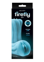 Load image into Gallery viewer, Firefly Yoni Silicone Masturbator Glow In The Dark - Pussy - Blue/Glow In The Dark
