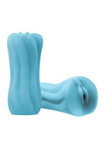 Load image into Gallery viewer, Firefly Yoni Silicone Masturbator Glow In The Dark - Pussy - Blue/Glow In The Dark
