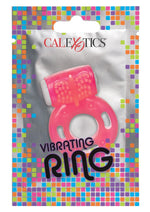 Load image into Gallery viewer, Foil Pack Vibrating Cock Ring - Pink
