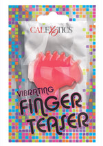 Load image into Gallery viewer, Foil Pack Vibrating Finger Teaser - Pink
