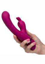 Load image into Gallery viewer, Foreplay Frenzy Bunny Kisser Silicone Rabbit Vibrator