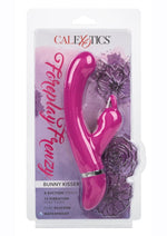 Load image into Gallery viewer, Foreplay Frenzy Bunny Kisser Silicone Rabbit Vibrator - Purple