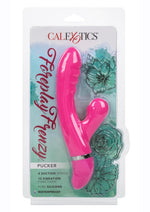 Load image into Gallery viewer, Foreplay Frenzy Pucker Silicone Rabbit Vibrator - Pink
