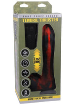 Load image into Gallery viewer, Fort Troff&#39;s Tendrill Thruster Rechargeable Silicone Mini Machine - Red
