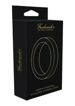 Load image into Gallery viewer, Frederick's Of Hollywood Silicone Stamina Cock Ring Shower Proof - Black