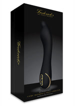 Load image into Gallery viewer, Frederick's Of Hollywood USB Rechargeable Come Hither G-Spot Vibrator Silicone Splashproof - Black