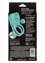 Load image into Gallery viewer, French Kiss Enhancer Silicone Rechargeable Cock Ring
