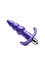 Load image into Gallery viewer, Frisky Bubbling Purple Ribbed Anal Plug
