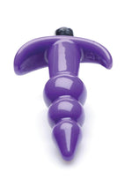 Load image into Gallery viewer, Frisky Bubbling Purple Ribbed Anal Plug
