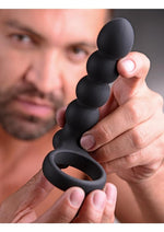 Load image into Gallery viewer, Frisky Double Fun Cock Ring with Double Penetration Vibrator
