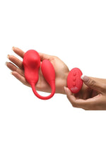 Load image into Gallery viewer, Frisky Double Love Connection Rechargeable Silicone Panty Vibe with Remote
