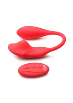 Load image into Gallery viewer, Frisky Double Love Connection Rechargeable Silicone Panty Vibe with Remote
