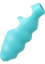 Load image into Gallery viewer, Frisky Finger Bang&#39;her Vibrator - Blue/Teal
