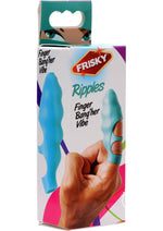Load image into Gallery viewer, Frisky Finger Bang&#39;her Vibrator - Blue/Teal
