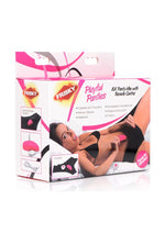 Load image into Gallery viewer, Frisky Playful Panties 10x Panty Vibe with Remote Control - Black/Purple - One Size
