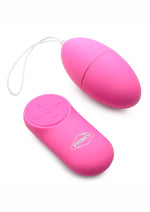 Load image into Gallery viewer, Frisky Scrambler 28x Rechargeable Vibrating Egg with Remote Control - Pink
