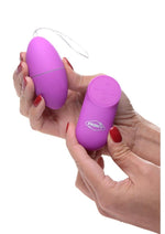 Load image into Gallery viewer, Frisky Scrambler 28x Rechargeable Vibrating Egg with Remote Control
