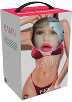 Load image into Gallery viewer, Fuck Friends Bambi Blow-Up Doll with Rechargeable Egg Kit - Vanilla
