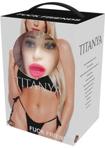 Load image into Gallery viewer, Fuck Friends Titanya Blow-Up Doll with Rechargeable Egg Kit - Vanilla

