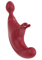 Load image into Gallery viewer, Fusion Rechargeable Silicone Vibrator - Red
