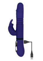 Load image into Gallery viewer, Gender X All In One Rechargeable Silicone Rabbit Vibrator
