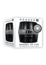 Load image into Gallery viewer, Gender X Barrel Of Fun Double Side Stroker - Black
