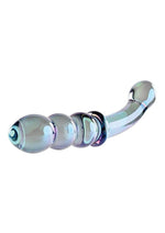 Load image into Gallery viewer, Gender X Lustrous Galaxy Wand Glass Dildo
