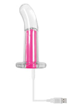 Load image into Gallery viewer, Gender X Pink Paradise Silicone Rechargeable Vibrator with Remote Control