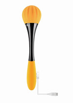 Load image into Gallery viewer, Gender X Sunflower Silicone Rechargeable Dual End Vibrator