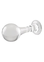 Load image into Gallery viewer, Gender X The Baller Glass Anal Plug - Clear
