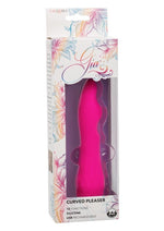 Load image into Gallery viewer, Gia Curved Pleaser Silicone Rechargeable Vibrator - Pink
