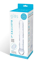 Glas Callista Clear Glass Dildo - Clear