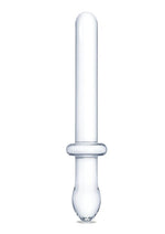 Load image into Gallery viewer, Glas Classic Smooth Dual-Ended Dildo - Clear - 9.25in
