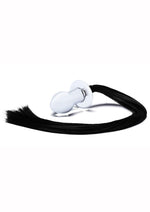 Load image into Gallery viewer, Glas Stallion Butt Plug - Black/Clear
