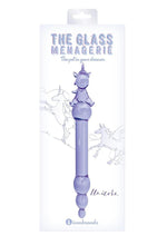 Load image into Gallery viewer, Glass Menagerie Unicorn Dildo - Purple
