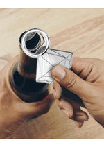 Load image into Gallery viewer, Glitterati Diamond Bottle Opener - Black/Silver

