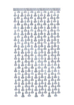 Load image into Gallery viewer, Glitterati Disco Penis Curtains (2 Each 6ft. Panels - Black/Silver
