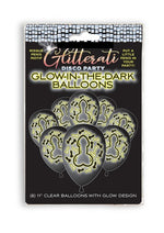 Load image into Gallery viewer, Glitterati Penis Glow In The Dark Ballons - Glow In The Dark - 8 Per Pack
