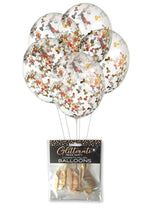 Load image into Gallery viewer, Glitterati Penis Party Confetti Filled Balloons - 5 Pack
