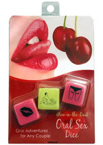 Load image into Gallery viewer, Glow-In-The -Dark Oral Sex Dice Couples Game
