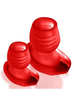 Load image into Gallery viewer, Glowhole 1 Hollow Buttplug with Led Insert - Small - Red Morph
