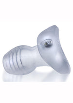 Load image into Gallery viewer, Glowhole 2 Light Up Hollow Silicone Buttplug - Cool Ice - Large