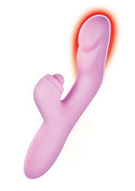 Load image into Gallery viewer, Goddess Heat Up Rechargeable Silicone Tapping Massager
