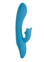 Load image into Gallery viewer, Goddess Lavish Desire Rechargeable Silicone Vibrator - Blue

